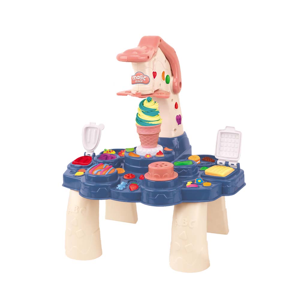 Magic dough happy color dough table with 10 colors for 3+ kids