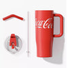 NONOO 1200ml Stainless Steel Tumbler with Handle and Straw