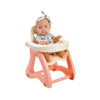 Feeding Moments Baby Doll Set – Doll with High Chair, Bottle & Accessories