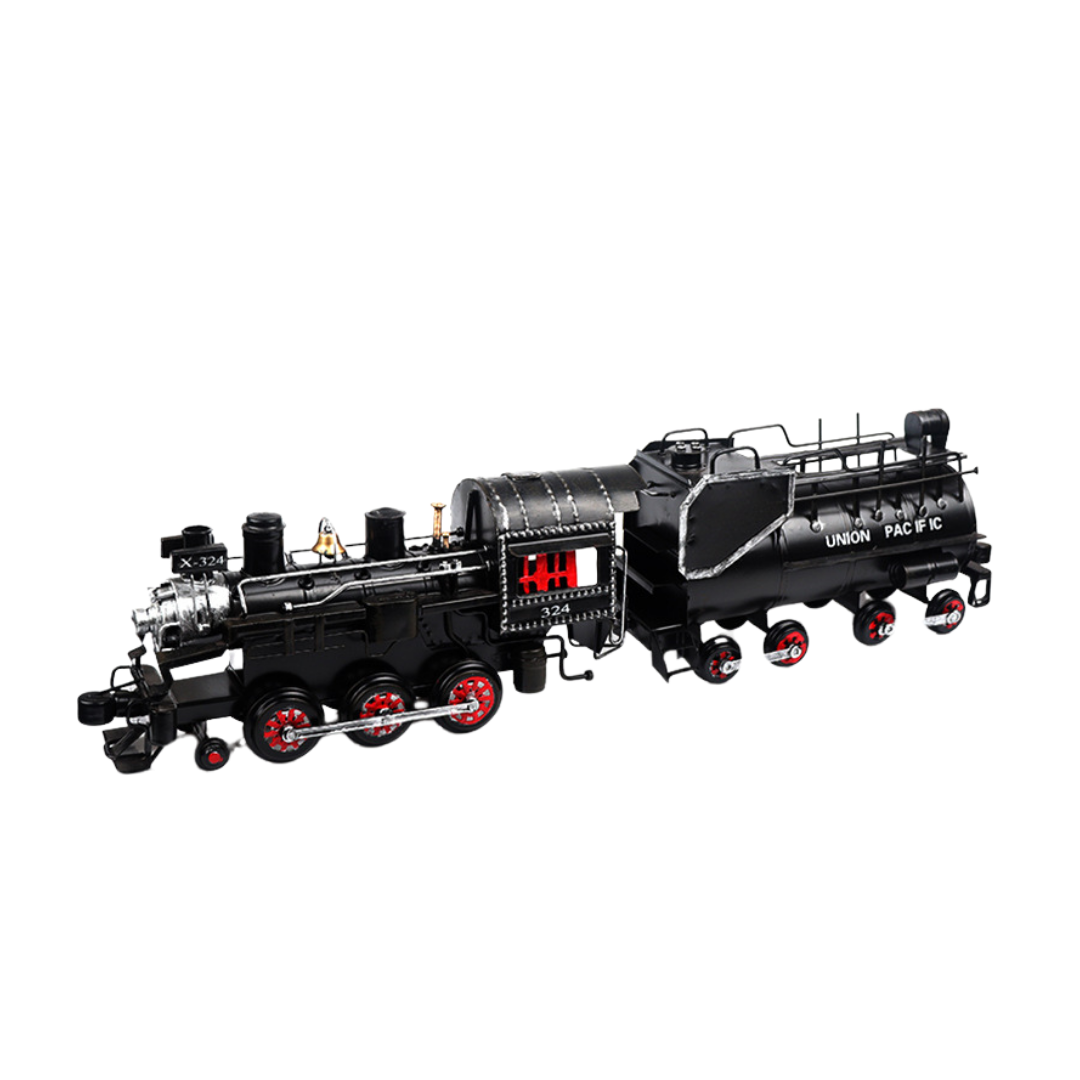 Retro Steam Train Model