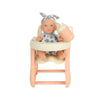 Feeding Moments Baby Doll Set – Doll with High Chair, Bottle & Accessories