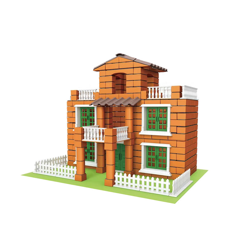 Duplex house building Block Set with 350 PCS for 3+ kids