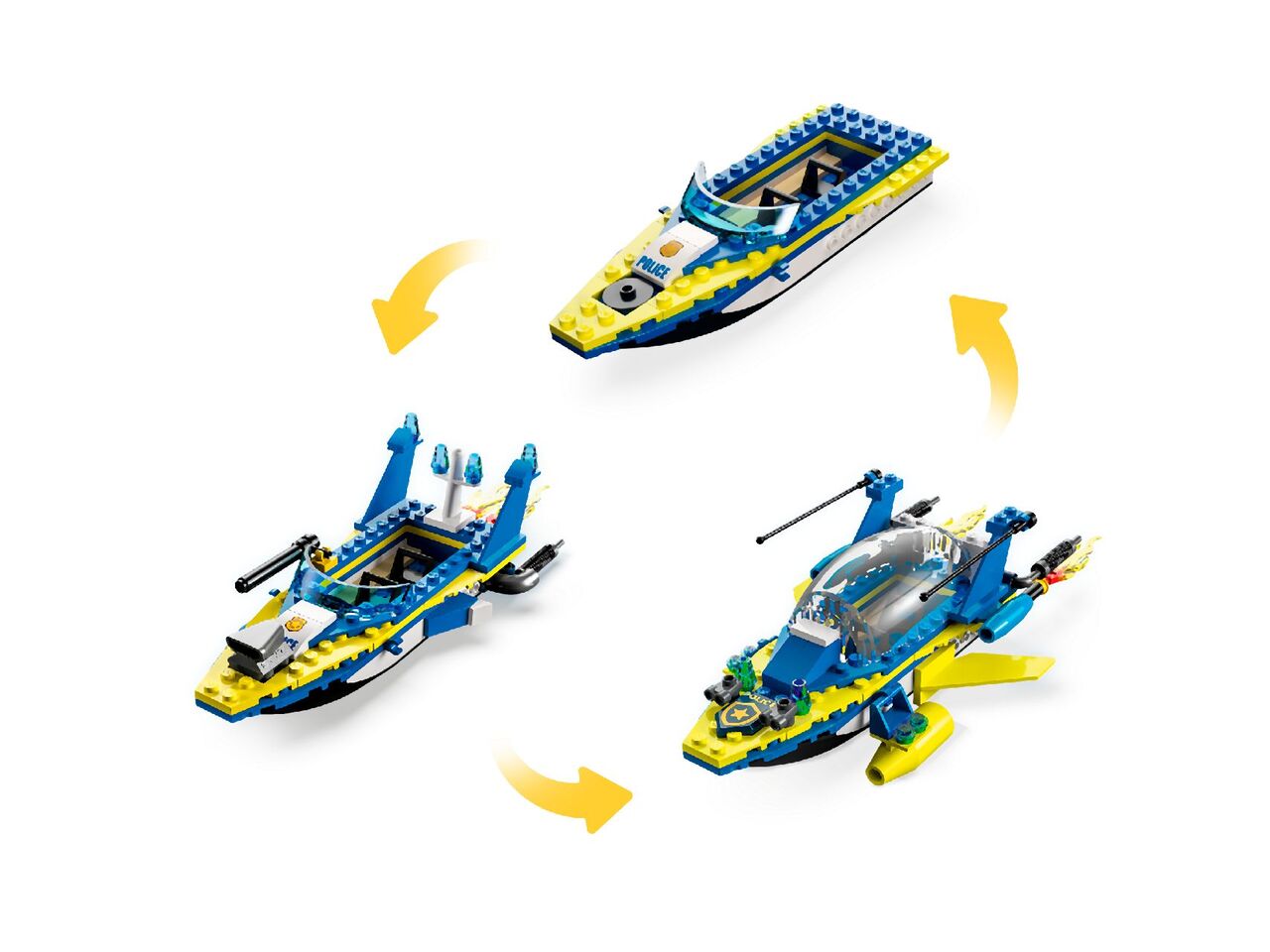 Lego water Police detective mission 60355