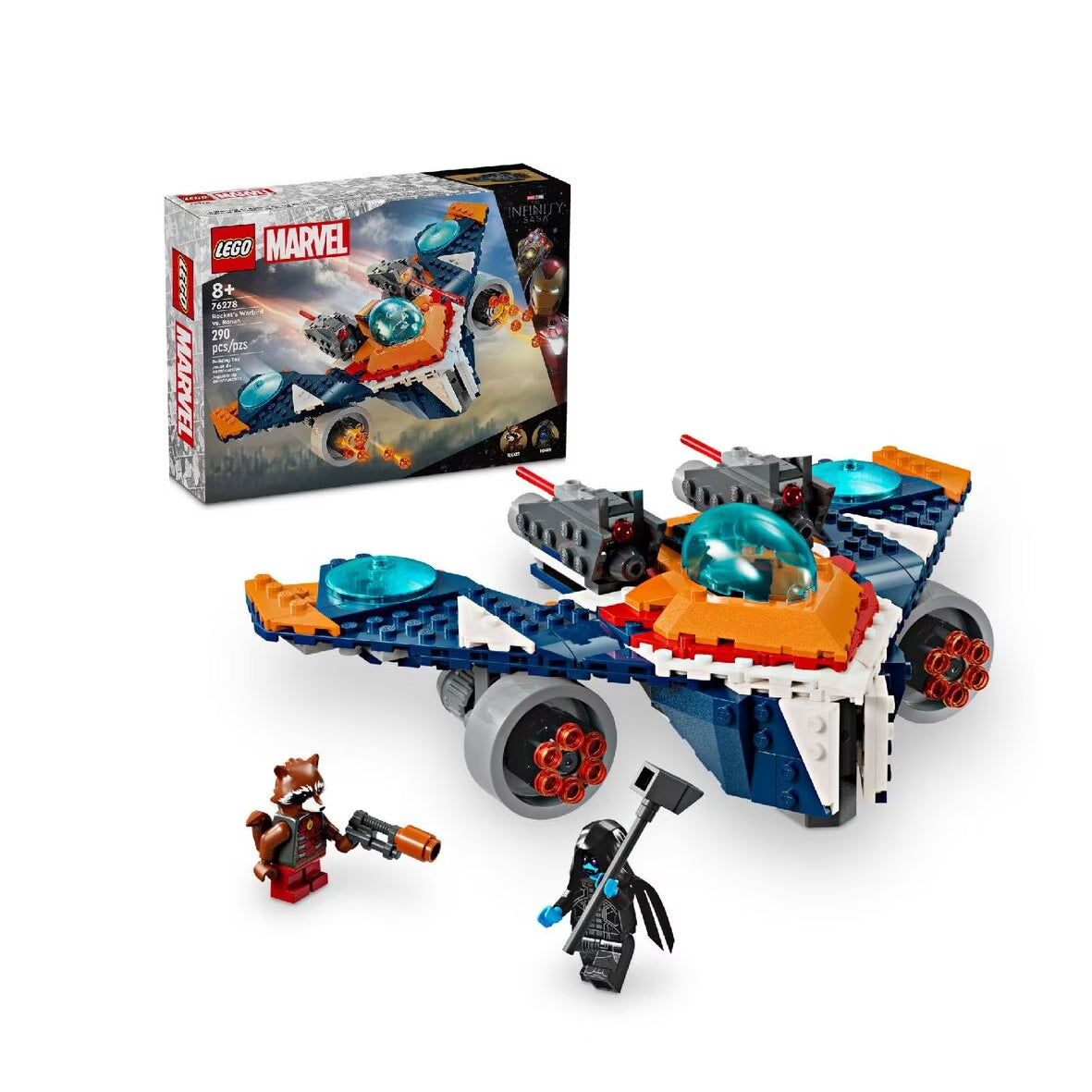 Lego Rocket's Warbird vs. Ronan 76278