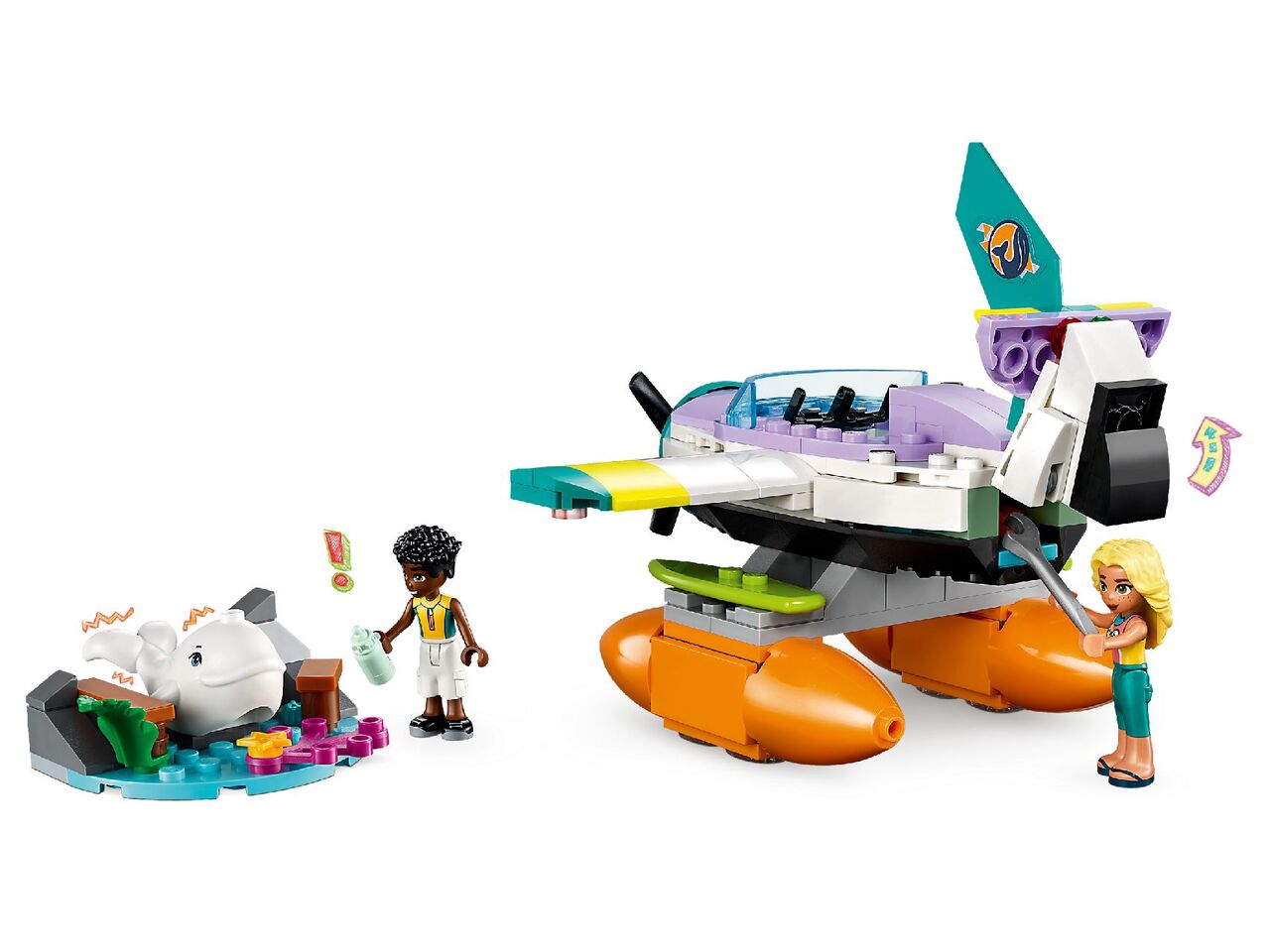 Lego Sea Rescue Plane 41752