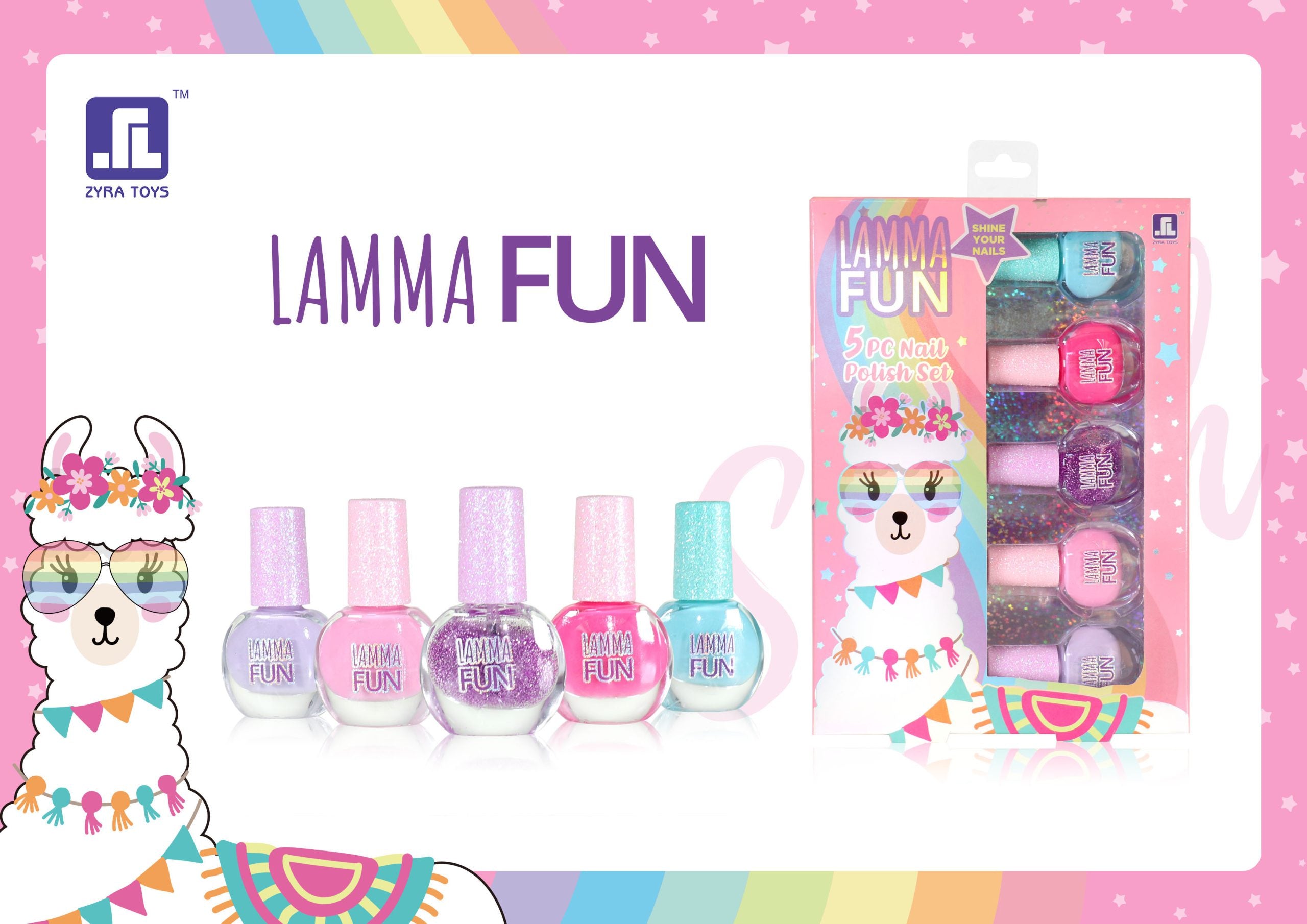 Girls Nail Polish Set