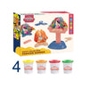 magic dough Happy color fashion barber kit with 4 colors for 3+ kids