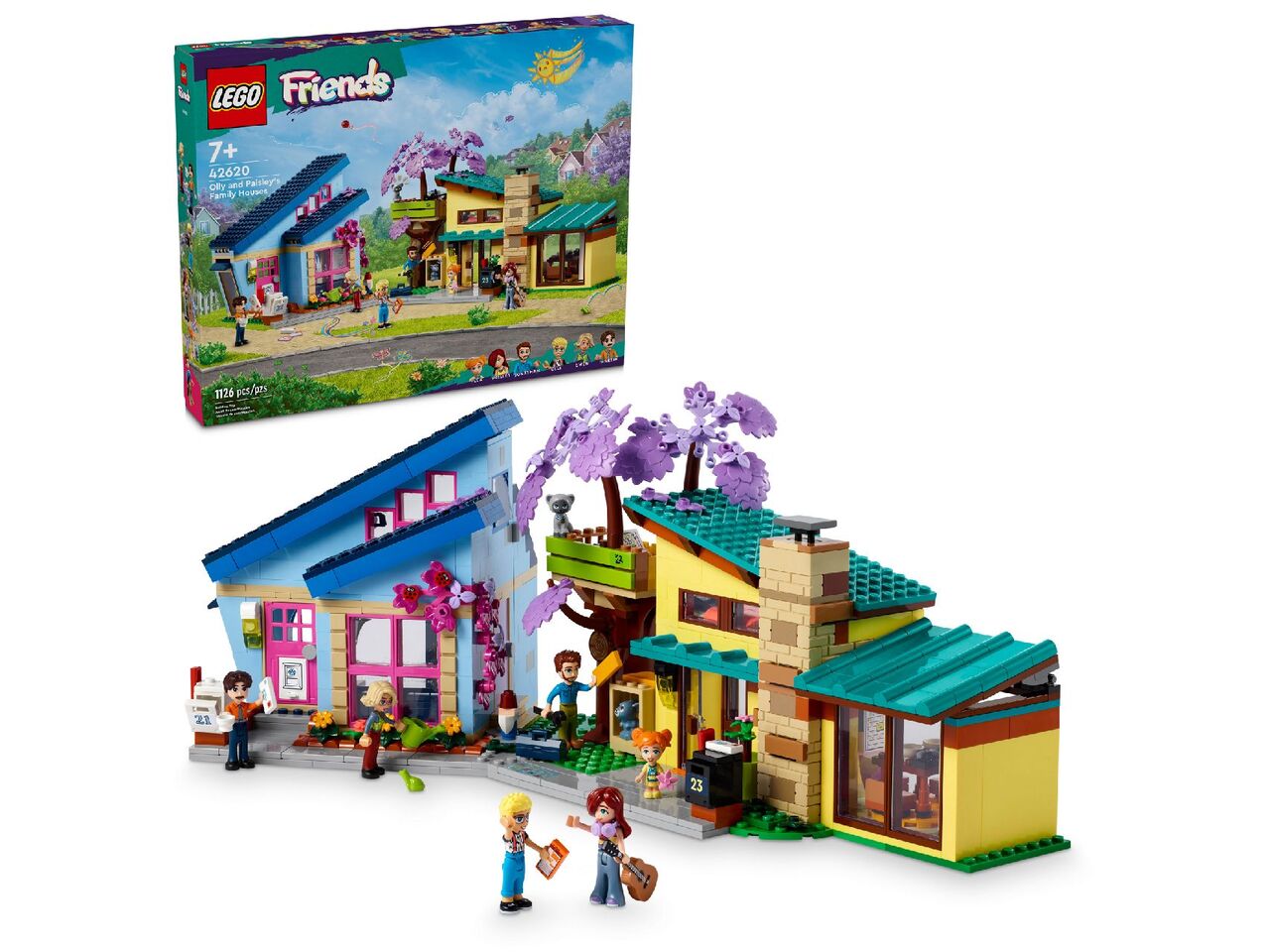Lego Olly and Paisley's Family Houses 42620