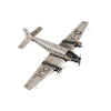 Vintage Metal Aircraft Model – Handcrafted Airplane Decor