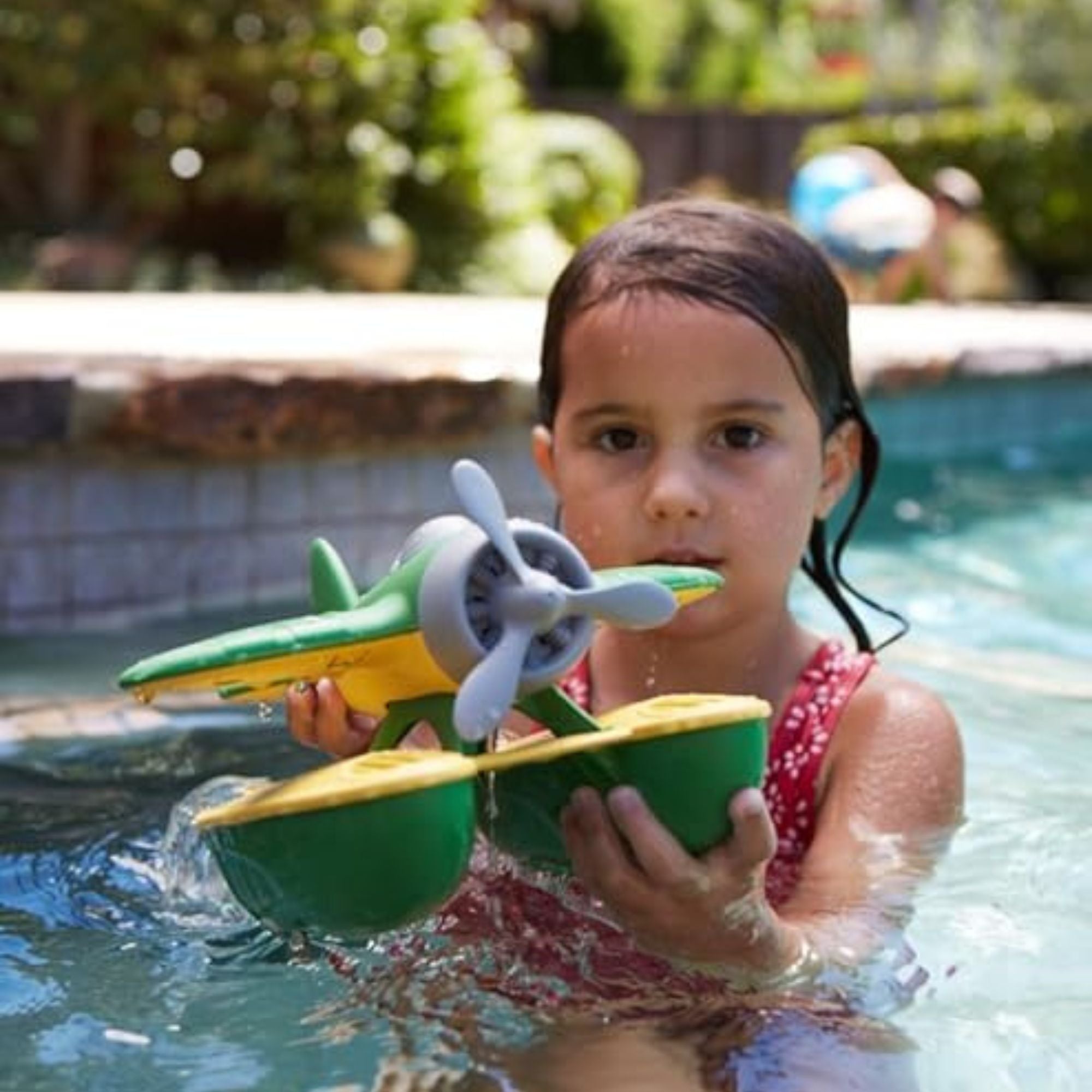 Aqua Flyer Seaplane – Eco-Friendly Floating Toy Plane for Bath & Outdoor Play
