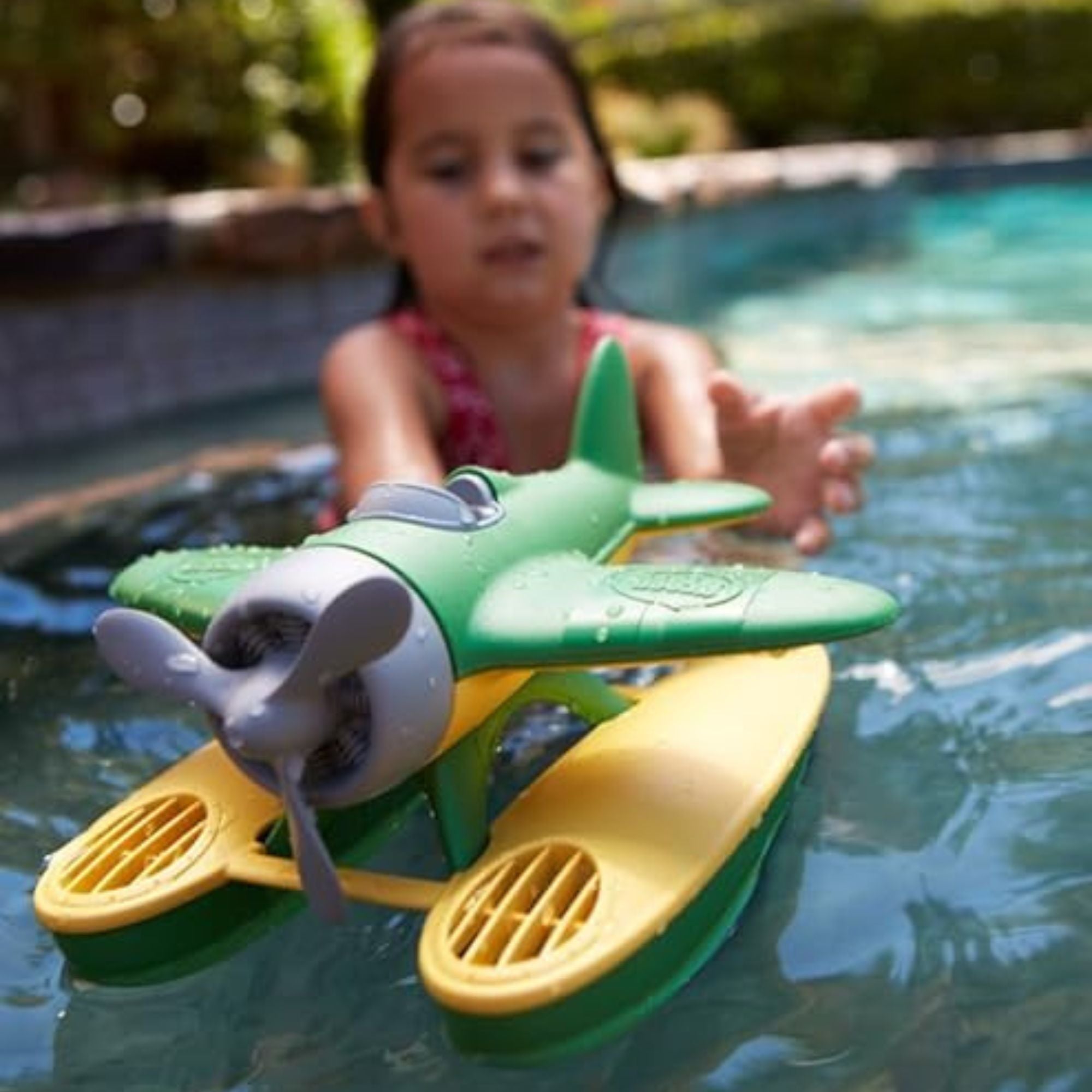 Aqua Flyer Seaplane – Eco-Friendly Floating Toy Plane for Bath & Outdoor Play