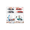 50-Piece Die-Cast Racing Car Set