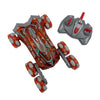 X-Drive™ 6-Wheel All-Terrain RC Stunt Car – Dual Control with LED, Mist, and Music Effects
