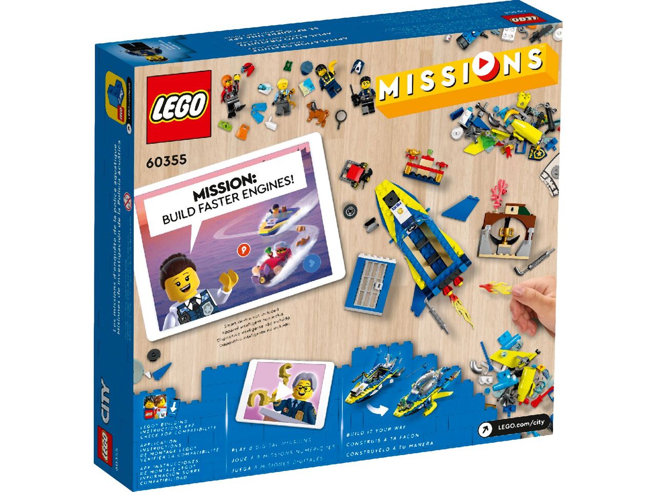 Lego water Police detective mission 60355