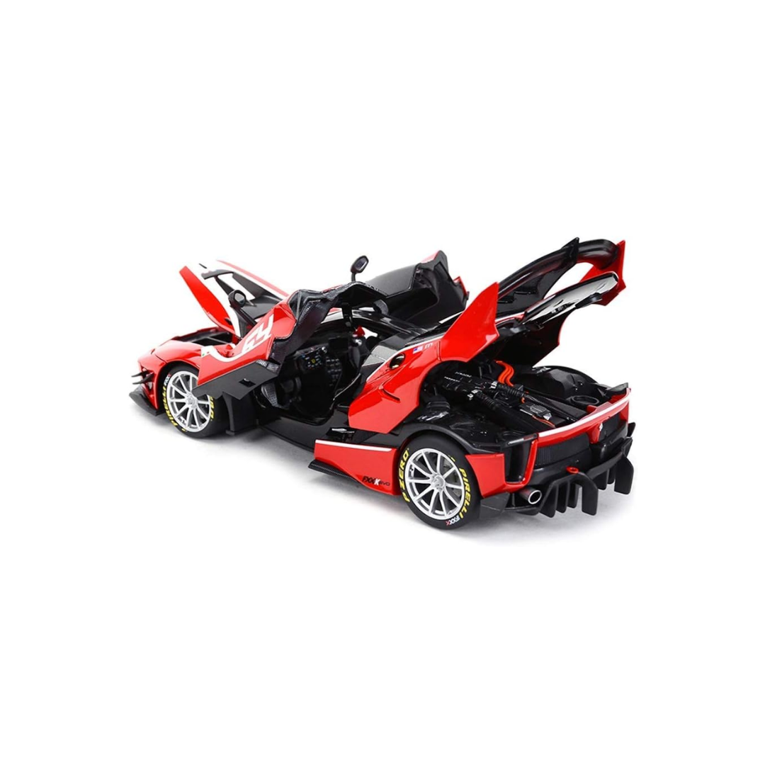Bburago Ferrari FXX K EVO No. 54 Die-Cast Model Car 1:18 Scale – Signature Series