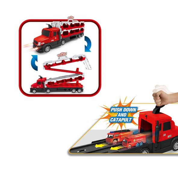 2-in-1 Super Size Track Container Truck