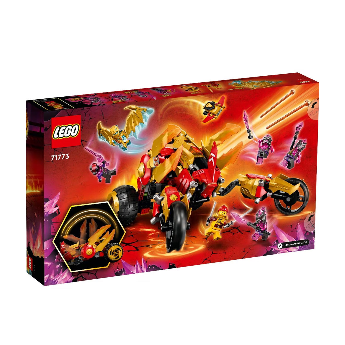 Lego Kai’s Golden Dragon Raider 71773