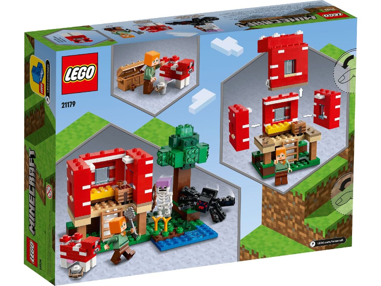 Lego The Mushroom House 21179