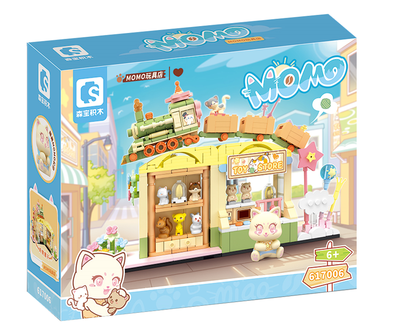 SEMBO MOMO Toy Store Playset