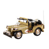 Vintage Military Jeep Model – Classic Metal Army Vehicle Replica