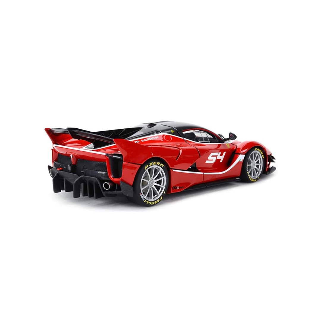 Bburago Ferrari FXX K EVO No. 54 Die-Cast Model Car 1:18 Scale – Signature Series