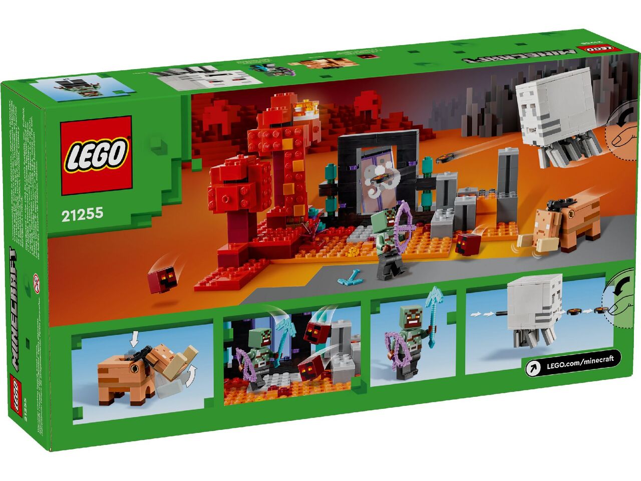 Lego The Nether Portal Ambush 21255