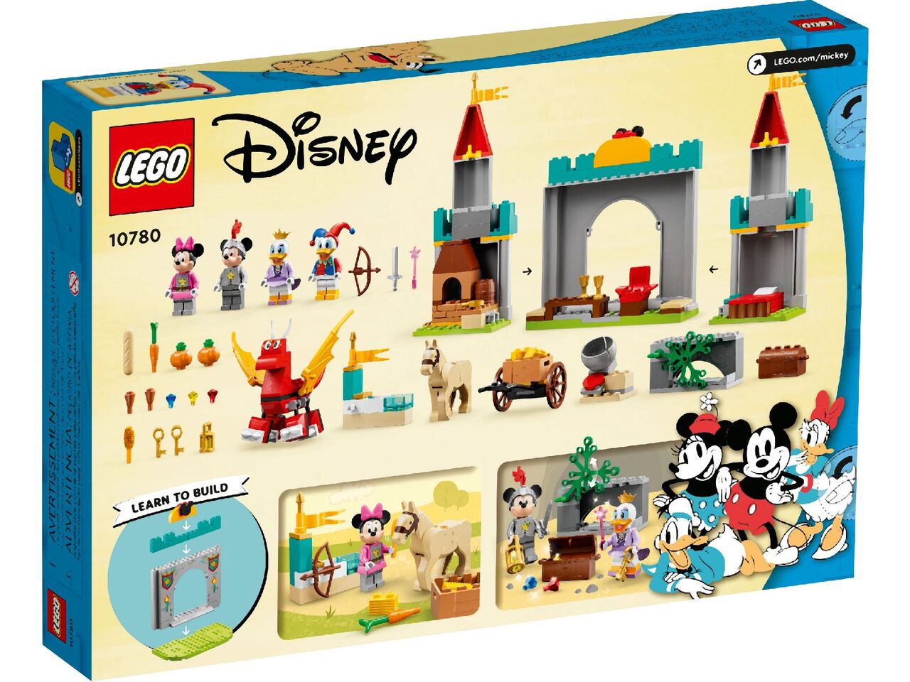 Lego Mickey and Friends Castle Defenders 10780
