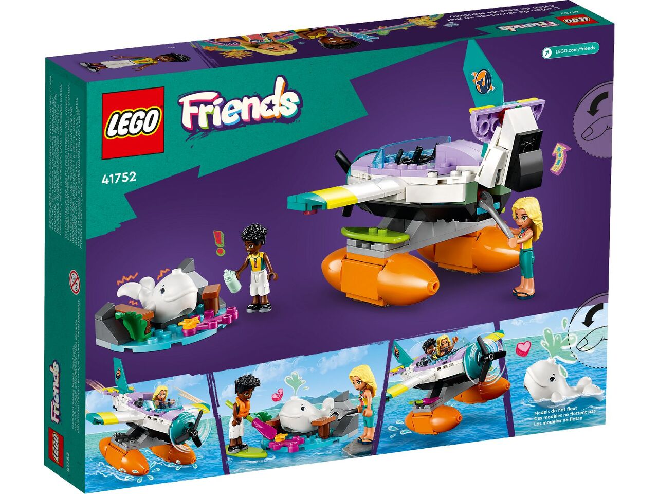 Lego Sea Rescue Plane 41752