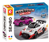 Sembo Cool Team Racing Cars Playset
