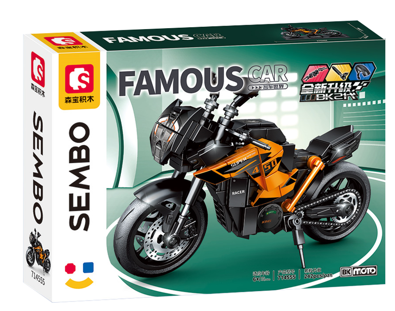 Super Sport Motorcycle Building Set
