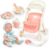 Sweet Stroll Baby Doll Set – Realistic Doll with Stroller & Feeding Accessories