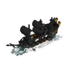 Mould King  Black Pirates Ship-In-a-Bottle Building Set