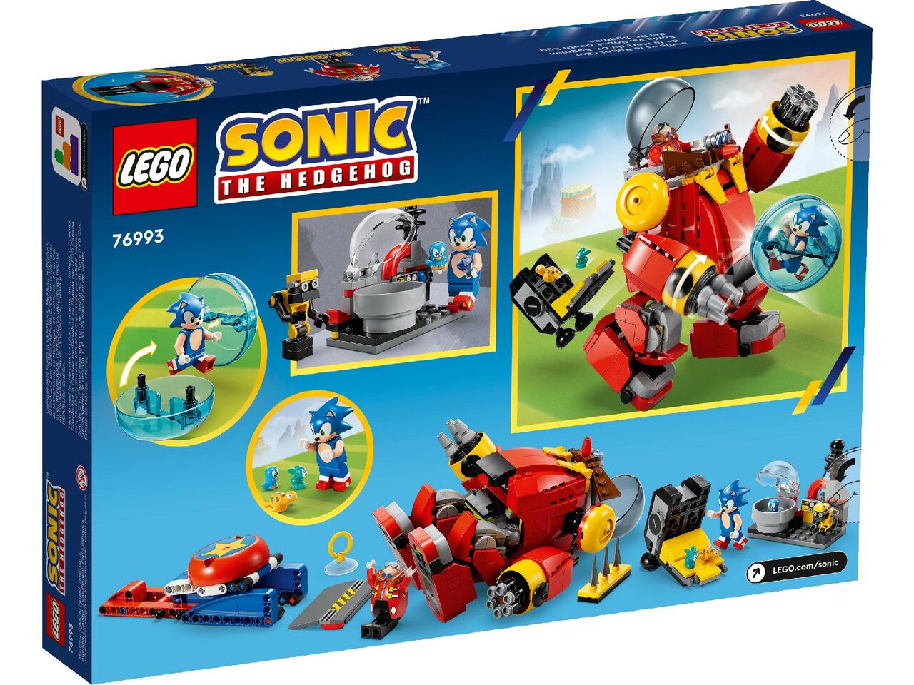 Lego Sonic vs. Dr. Eggman's Death Egg Robot 76993
