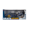 Military Vehicle Set with Soldiers and Accessories