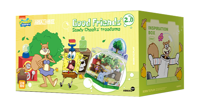 SpongeBob SquarePants Good Friend Sandy Tree