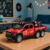 Red Bull Style 6-Wheel Raptor Pickup Truck