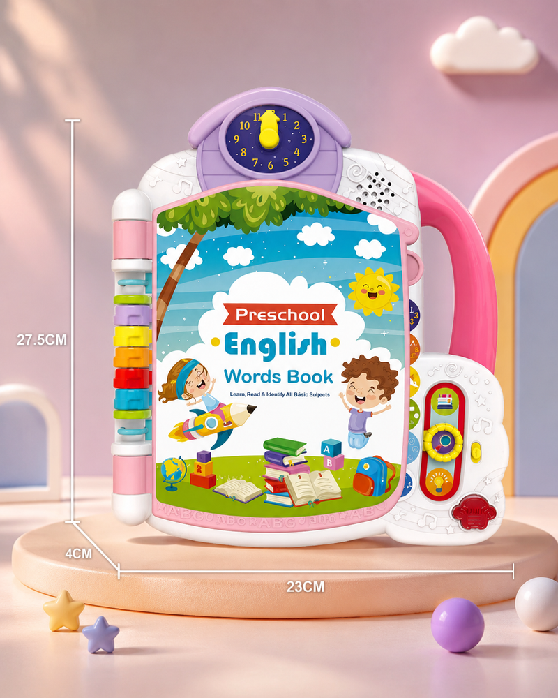 كتاب الكلمات باللمس والتعليم