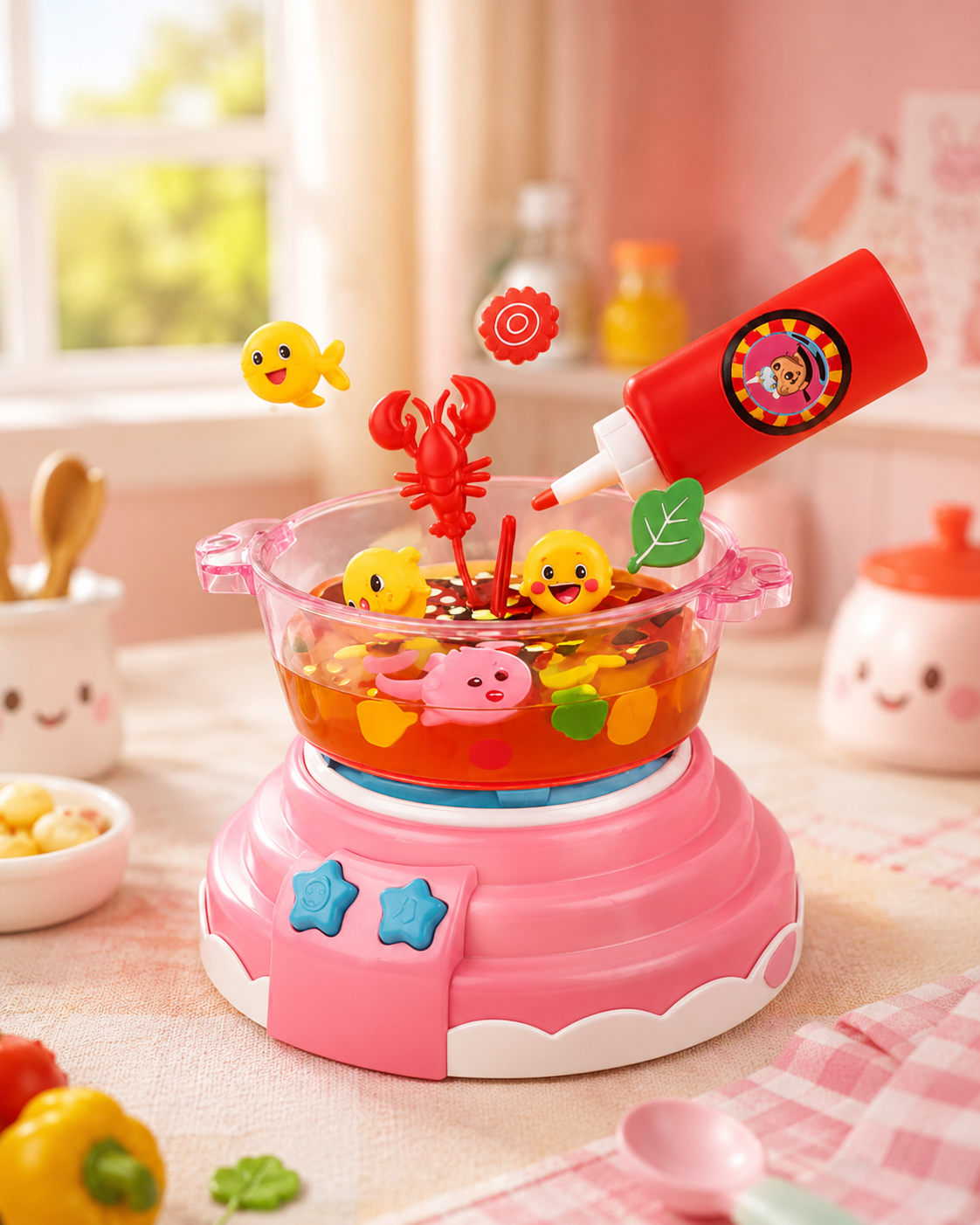 Magic WaterGel Kitchen – DIY Food & Sea Creature Mold Playset