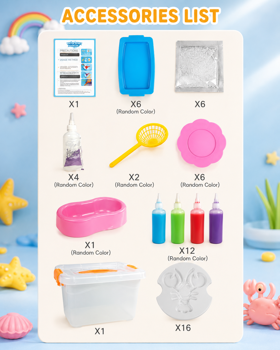 Color Magic Gel Bucket For Kids – alternate view