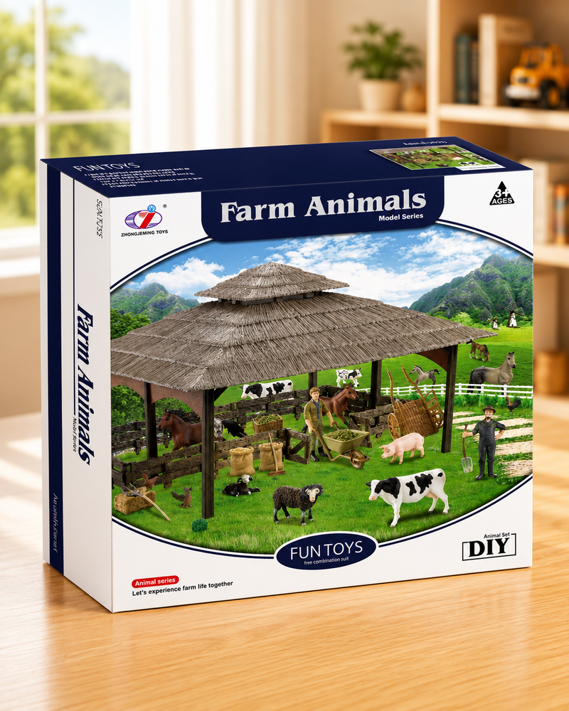 Farm Yard Animals Figure