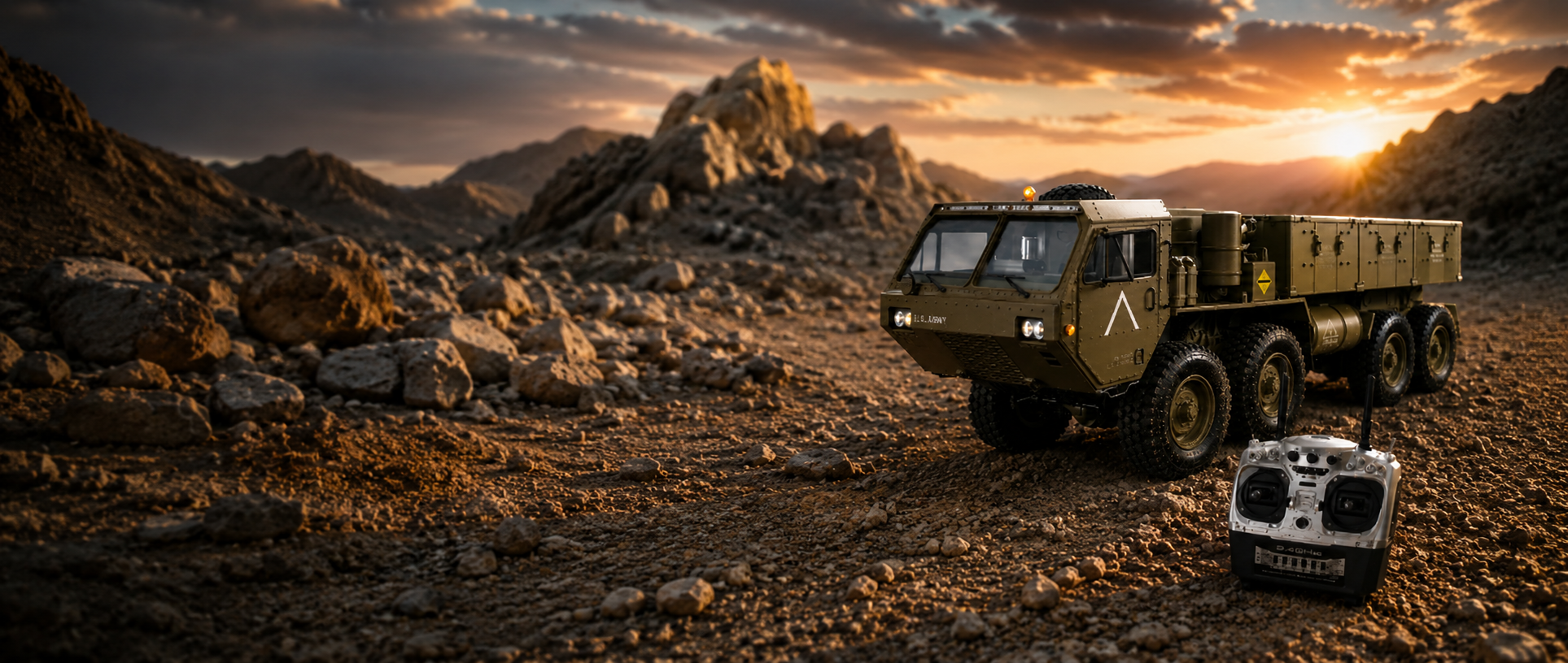 Military RC Truck