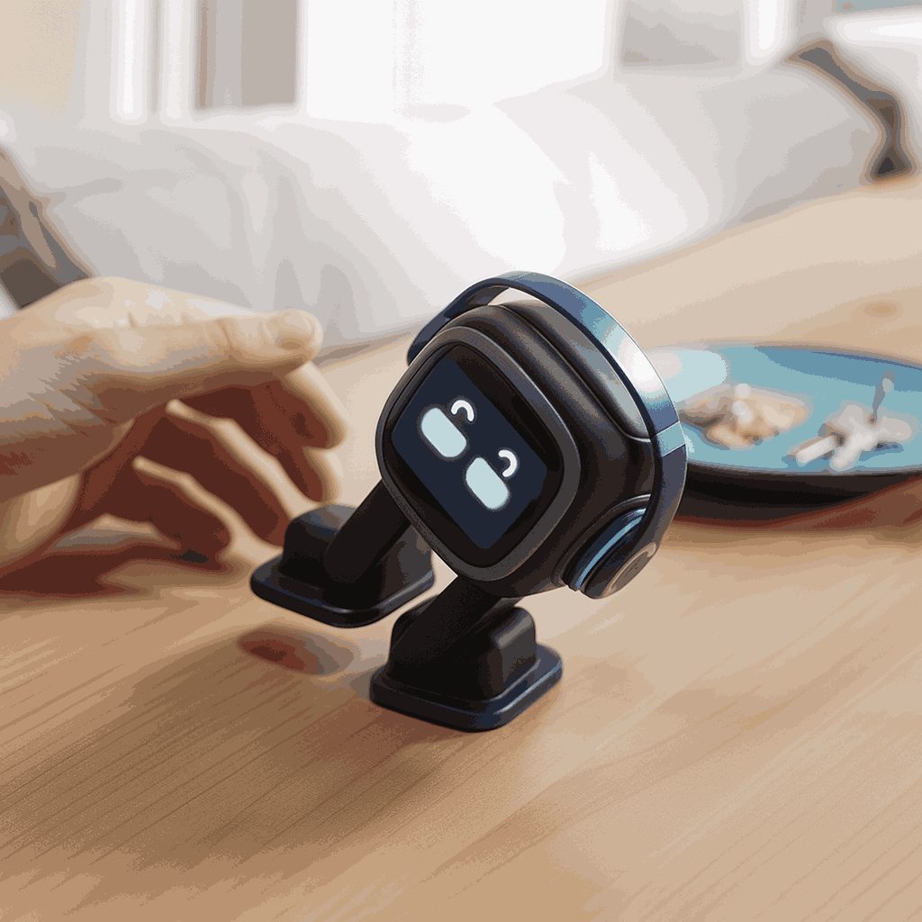 Mini Desktop Companion Robot Toy – Smart & Stylish for Kids & Tech Lovers