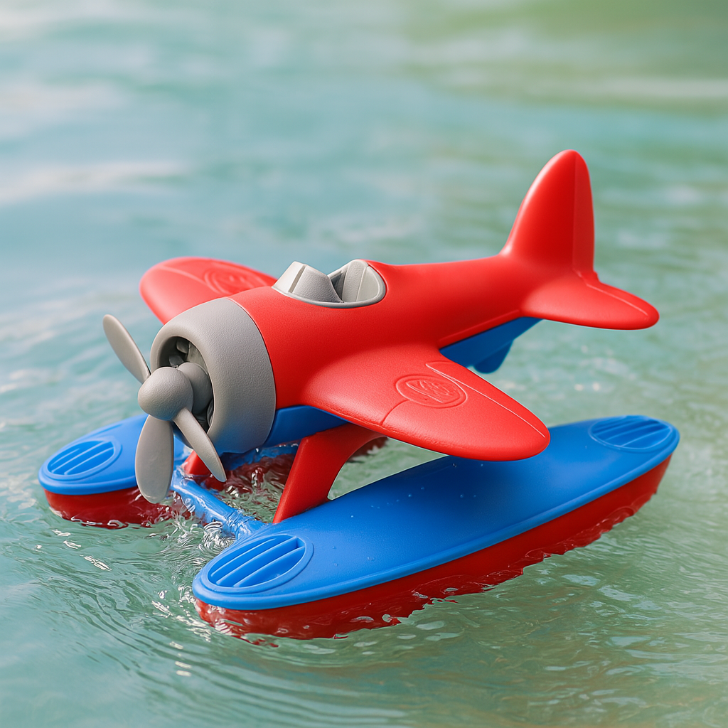 هواپیمای دریایی Aqua Flyer – هواپیمای اسباب بازی شناور سازگار با محیط زیست برای حمام و بازی در فضای باز