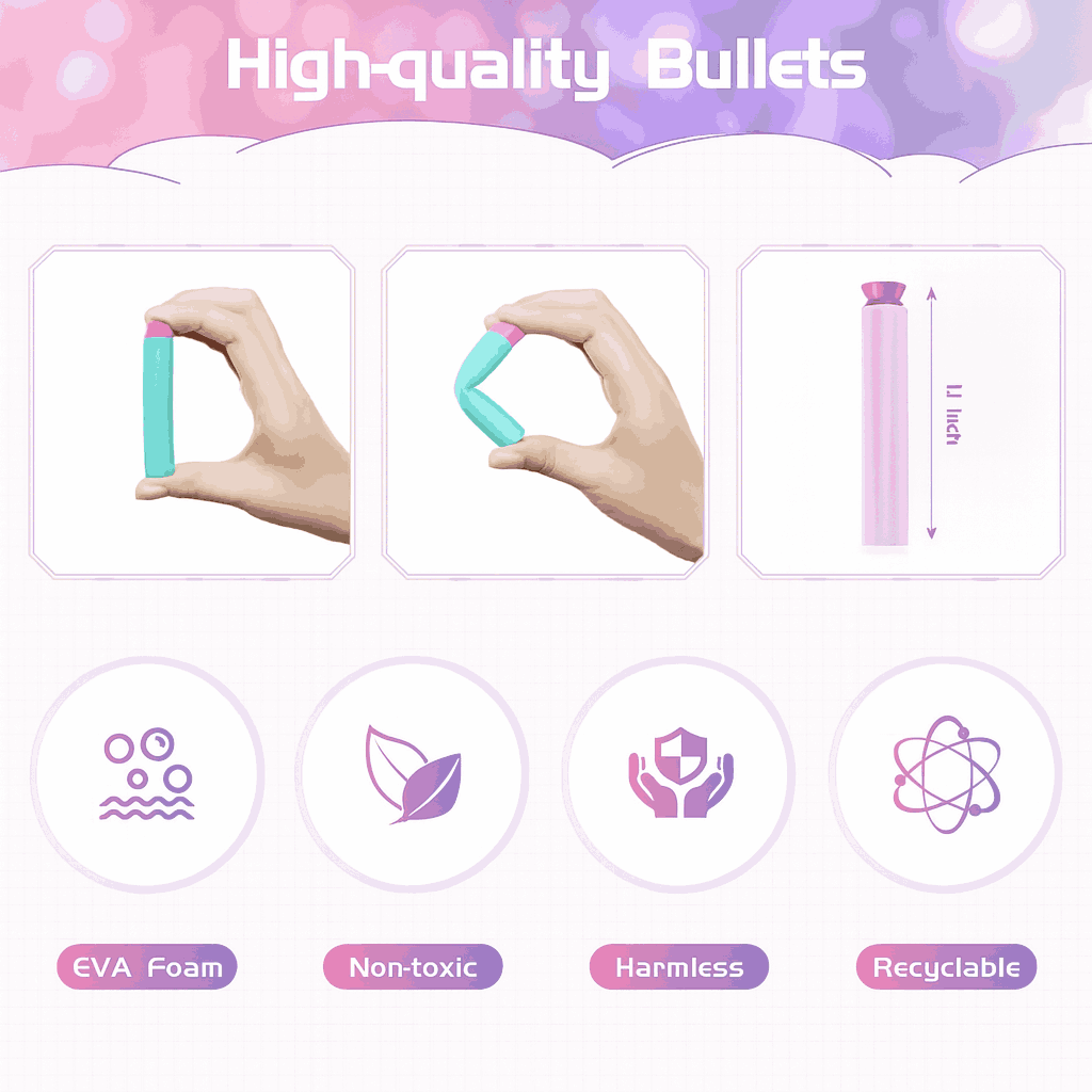 Blaze Storm S2 Electric Soft Bullet Blaster \ برای دختران