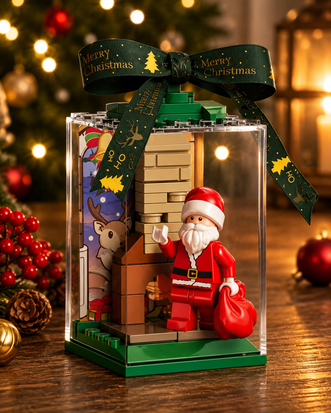 Christmas Holiday Mini Gift Boxes Playset