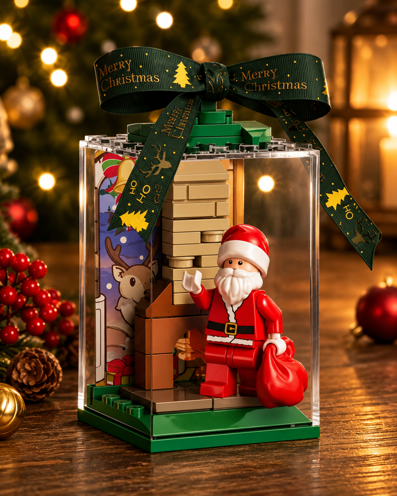 Christmas Holiday Mini Gift Boxes Playset