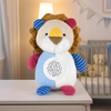 calm-baby plush lion with projection