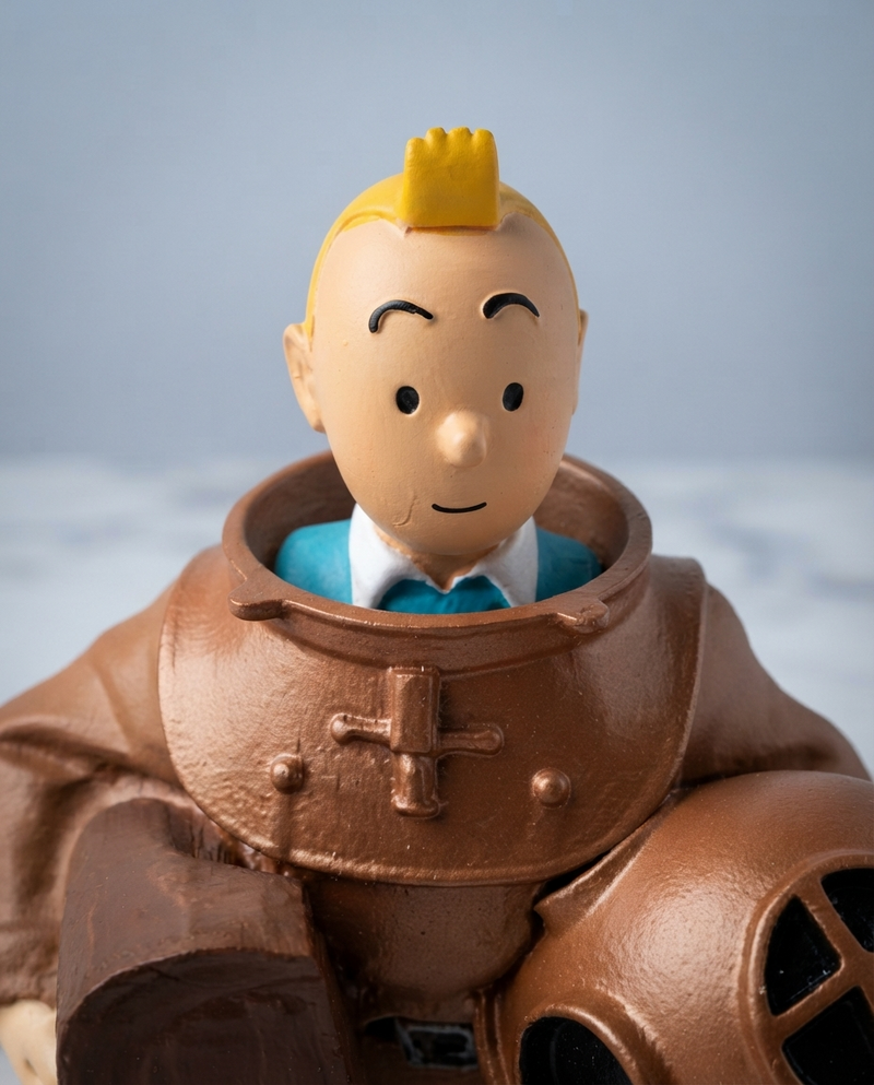 Tintin & Snowy Adventure PVC Figure