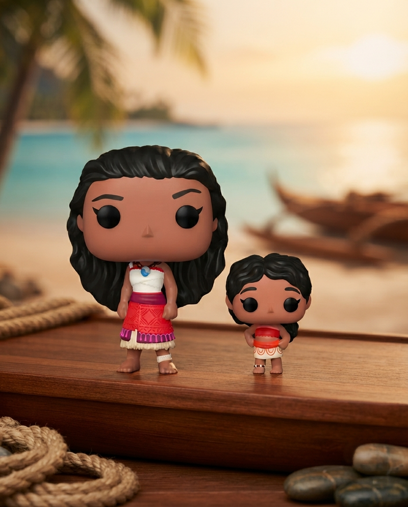 Funko Pop & Buddy! Disney: Moana 2 - Moana & Little Sis Simea