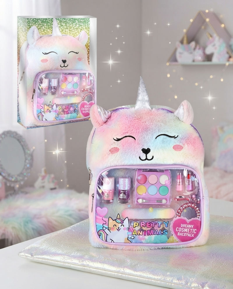 Unicorn Dreams Makeup Set Backpack